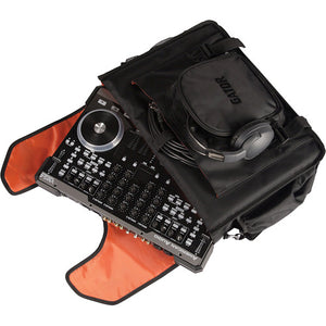 Gator Cases Club Series DJ Controller Messenger Bag with Bright Orange Interior; Fits 19" Controllers (G-CLUB CONTROL)