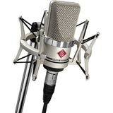 Neumann TLM 102 Studio Set | Cardioid Large Diaphragm Condenser Microphone Set (Nickel)