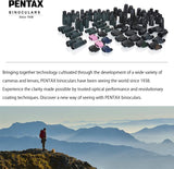 Pentax 9x21 UD Binoculars (Gray/Orange)