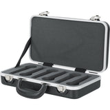 Gator Cases Microphone Hard Case with Foam Drops for Up to (4) Wired Microphones (GM-6-PE) - The Camera Box