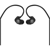 Mackie CR-Buds+ In-Ear Headphones with In-Line Microphone & Remote (Black) - The Camera Box