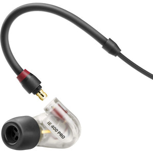 Sennheiser IE 400 PRO In-Ear Headphones for Wireless Monitoring Systems (Clear)