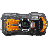 Ricoh WG-70 Waterproof Shockproof 16MP Digital Camera (Orange)