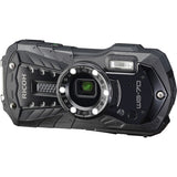 Ricoh WG-70 Waterproof Shockproof 16MP Digital Camera (Black)