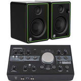 Mackie Big Knob Studio Monitor Controller and Interface w/ CR4-X 4" Multimedia Monitors with Bluetooth (Pair)