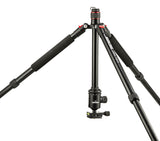 Redline DM65 Professional Full Size 65" Aluminum Lightweight 4 Section Tripod and Monopod with Ballhead for DSLR and Mirrorless Cameras