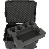 SKB iSeries Waterproof Case with Wheels for RODECaster Pro and Four PodMics