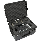 SKB iSeries Waterproof Case with Wheels for RODECaster Pro and Four PodMics