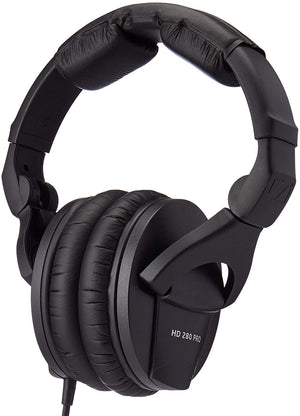 Sennheiser HD 280 Pro Headphones with extra Replacement Ear Pads and Headband Cushions