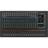 Mackie Onyx24 24-Channel Premium Analog Mixer British Style Perkins 3-Band EQ with Multitrack USB