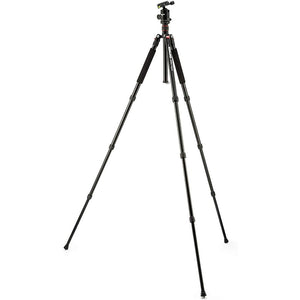 Redline DM65 Professional Full Size 65" Aluminum Lightweight 4 Section Tripod and Monopod with Ballhead for DSLR and Mirrorless Cameras