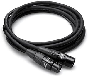 Hosa HMIC-015 REAN XLR3F to XLR3M Pro Microphone Cable, 15 Feet