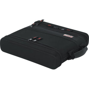 Gator Cases Slim EVA Carry Case for Single Wireless Microphone System; Live-in Style Holds Reciever, Body Pack, and Microphone with Antenna Access (GM-1WEVAA)