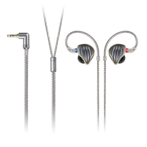 FiiO FH5 Over the Ear Quad Driver Hybrid In-Ear Monitors / Headphones - The Camera Box