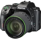 Pentax K-70 DSLR Camera with 18-135mm Lens (Black) with Pentax AF360FGZ II Flash