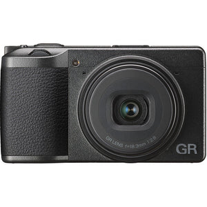 Ricoh GR III Digital Camera with GW-4 Wide Conversion Lens and GA-1 Lens Adapter