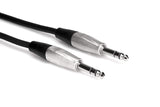 Hosa Technology Balanced 1/4" TRS Male to 1/4" TRS Male Audio Cable (10')