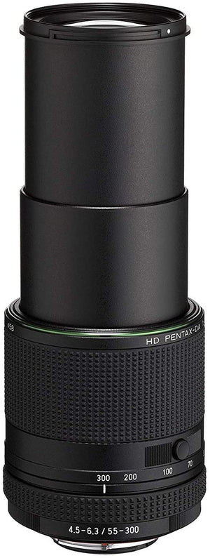 Pentax K-70 DSLR Camera (Body Only, Black) with HD PENTAX-DA 55-300mm f/4.5-6.3 ED PLM WR RE Lens