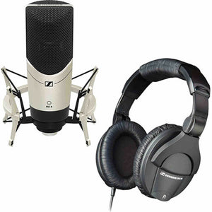 Sennheiser MK4 Studio Condenser Mic w/ Shockmount + HD280 Headphone - STUDIO KIT