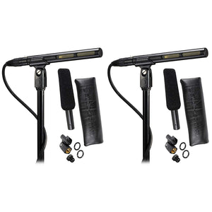 Audio-Technica AT875R Short Shotgun Condenser Microphone (2 Pack) - The Camera Box