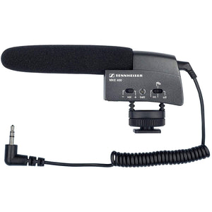 Sennheiser MKE 400 Compact Video Camera Shotgun Microphone