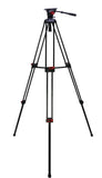 RedLine 7518-3 Professional Video Tripod with F18-3 Fluid Head plus FREE Redline D3 Universal Folding Dolly