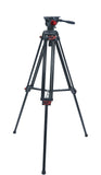 RedLine 7518-3 Professional Video Tripod with F18-3 Fluid Head plus FREE Redline D3 Universal Folding Dolly