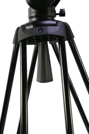 RedLine 7518-3 Professional Video Tripod with F18-3 Fluid Head plus FREE Redline D3 Universal Folding Dolly