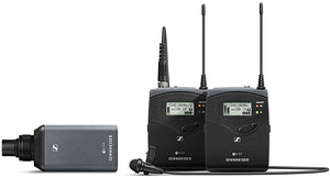 Sennheiser EW100 ENG G4-A1 Wireless System with EK 100 G4 Diversity Receiver, Frequency Band A1 (470 to 516 MHz) with a Sennheiser E-835 Microphone