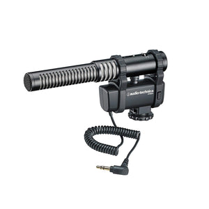 Audio-Technica AT8024 Stereo/Mono Camera-Mount Microphone - The Camera Box