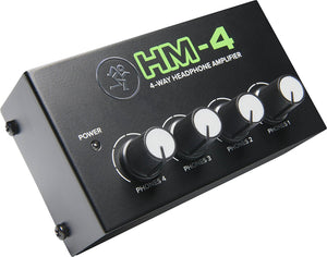 Mackie HM-4 4-Way Headphone Amplifier - The Camera Box