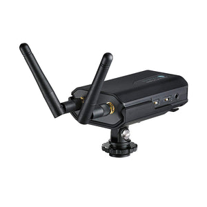 Audio-Technica System 10 - Camera-Mount Digital Wireless Microphone System with Handheld Mic - ATW-1702 - The Camera Box