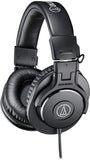 Audio-Technica ATH-M30x Monitor Headphones (Black) - The Camera Box