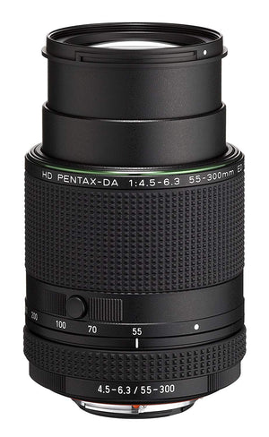 Pentax HD PENTAX-DA 55-300mm f/4.5-6.3 ED PLM WR RE Lens - 21277 - The Camera Box