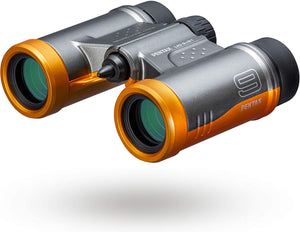 Pentax 9x21 UD Binoculars (Gray/Orange)