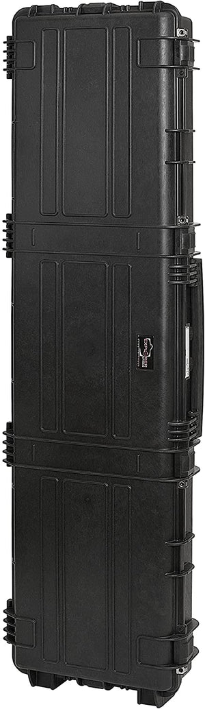 Explorer Cases Large Hard Case 15416 X-Long Rifle Case with Foam & Wheels (Black)