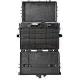 Explorer Cases 5140 Hard Wheeled Tool Chest w/ Six 30mm, One 60mm Drawers(Black)