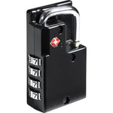 Explorer Cases Digilock 4-Digit TSA Combination Approved Padlock (Black)