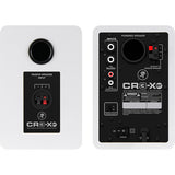 Mackie CR3-XBT Creative Reference Series 3" Multimedia Monitors w/Bluetooth (Pair, Limited-Edition White)