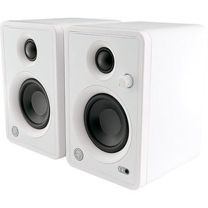 Mackie CR3-X Creative Reference Series 3" Multimedia Monitors 50W Amplifier (Pair, Limited-Edition White)