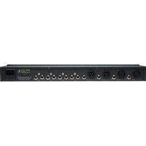 Mackie HM-400 Rack-Mountable, 4-Channel Headphone Amplifier with Power Cable