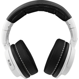 Mackie MC-350 Closed-Back Headphones with 1/4" Adapter and Carrying Case (Limited-Edition White)