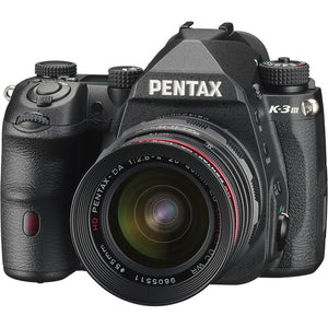 Pentax K-3 Mark III DSLR Camera W/ 25.7MP APS-C BSI CMOS Sensor (Black)