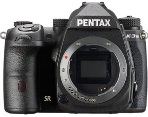 Pentax K-3 Mark III DSLR Camera (Black) with HD Pentax-D FA f/2.8ED SDM WR Lens