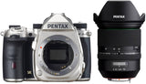 Pentax K-3 Mark III DSLR Camera (Silver) with HD Pentax-D FA 24-70mm SDM WR Lens