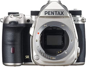 Pentax K-3 Mark III CMOS Sensor DSLR Camera (Silver) with D-BG8 Battery Grip