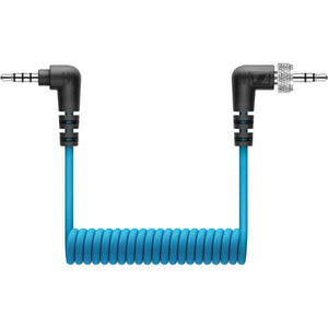 Sennheiser CL 35 TRRS Locking 3.5mm TRS to 3.5mm TRRS Coiled Cable