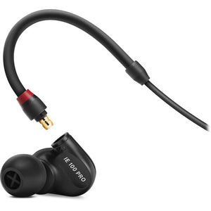 Sennheiser IE 100 PRO Straight Cable In-Ear Monitoring Headphones (Black)