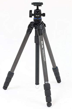 Slik Pro CF-734 Tripod Black with PBH-535AS Ball Head & 6507 Quick Release Plate