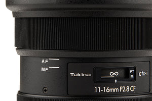 TOKINA ATX-i 11-16mm CF f/2.8 Lens for Nikon EF (APS-C)